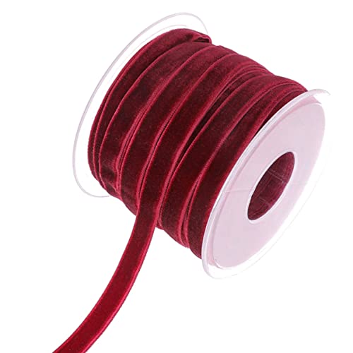 DOITOOL 1 Rolle Samtband Yards Geschenkband für DIY Dekoration Hochzeiten Partys und Bastelprojekte Haltbares nicht Elastisches Stoffband für Anwendungen DOITOOL 1 Rolle Samtband Yards Geschenkband für DIY Dekoration Hochzeiten Partys und Bastelprojekte Haltbares nicht Elastisches Stoffband für Anwendungen von DOITOOL