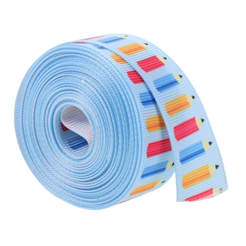 DOITOOL 1 Rolle Schleife geschenkverpackung geschenkband Einladungskarten Dekoration Schulanfangsband Dekorationsband Schule Satinband Bänder für Handwerk zurück zum Schulband Polyester DOITOOL 1 Rolle Schleife geschenkverpackung geschenkband Einladungskarten Dekoration Schulanfangsband Dekorationsband Schule Satinband Bänder für Handwerk zurück zum Schulband Polyester von DOITOOL