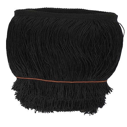 DOITOOL 1 Rolle Schnurrbart pavvilion mastubatoren hängematte Vorhang-Fransen gardinen feststeller Lametta nähen Pailletten Vlies Quastenkante Bekleidungshandwerk trimmen Polyester Black DOITOOL 1 Rolle Schnurrbart pavvilion mastubatoren hängematte Vorhang-Fransen gardinen feststeller Lametta nähen Pailletten Vlies Quastenkante Bekleidungshandwerk trimmen Polyester Black von DOITOOL