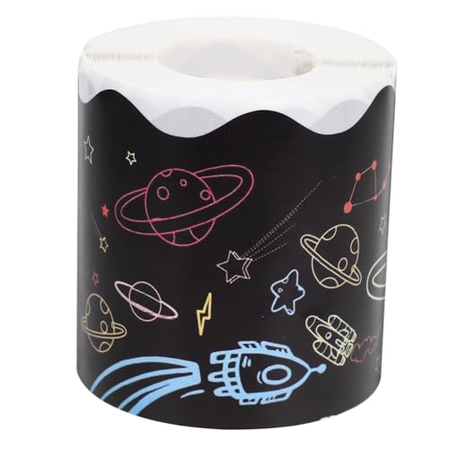 DOITOOL 1 Rolle Schwarze Raumleuchtende Border Sticker Selbstklebend für Pinnwände Klassenzimmer Diy Dekoration und Bastelprojekte DOITOOL 1 Rolle Schwarze Raumleuchtende Border Sticker Selbstklebend für Pinnwände Klassenzimmer Diy Dekoration und Bastelprojekte von DOITOOL