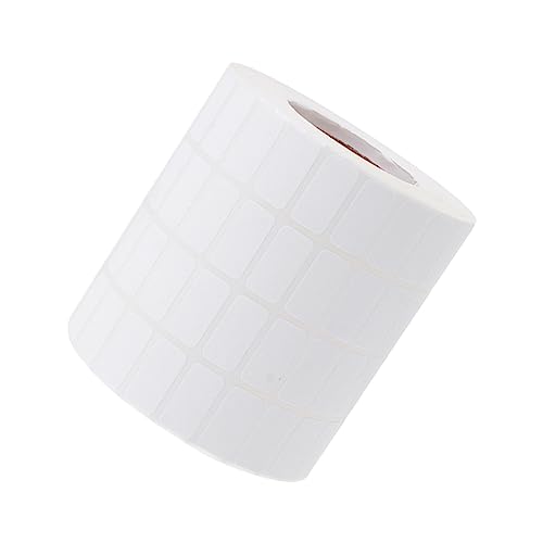 DOITOOL 1 Rolle Selbstklebende Blanko Etiketten für DIY mit Beschreibbaren Aufklebern für Zuhause Schule und Büro für Gläser Flaschen und von DOITOOL