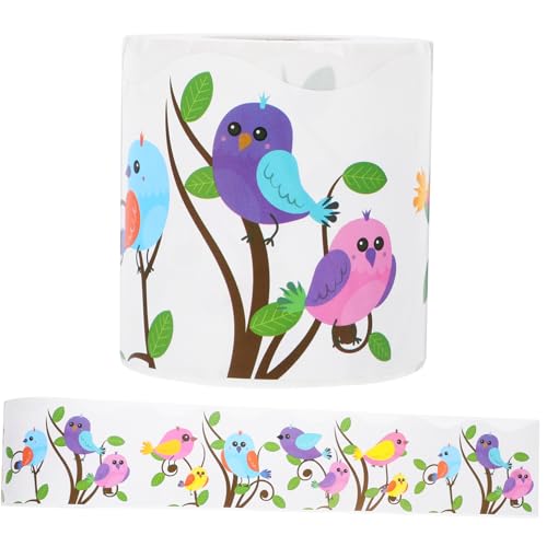 DOITOOL 1 Rolle Selbstklebender Border Sticker für Pinnwand Austauschbar Stilvolles Design für Schule DIY Projekte Kindergarten und Beschriften und Dekorieren DOITOOL 1 Rolle Selbstklebender Border Sticker für Pinnwand Austauschbar Stilvolles Design für Schule DIY Projekte Kindergarten und Beschriften und Dekorieren von DOITOOL