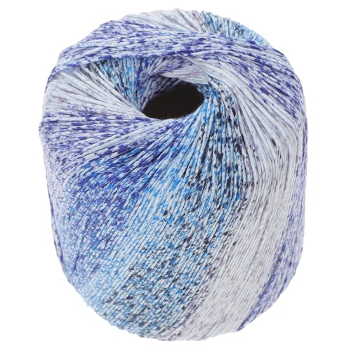 DOITOOL 1 Rolle Spitzenfaden Garn für Pullover Gradientengarn Stich decken farbverlaufsgarn knit sweater knitted sweater strickmütze Baumwollgarn Bunt buntes Baumwollgarn Blue DOITOOL 1 Rolle Spitzenfaden Garn für Pullover Gradientengarn Stich decken farbverlaufsgarn knit sweater knitted sweater strickmütze Baumwollgarn Bunt buntes Baumwollgarn Blue von DOITOOL