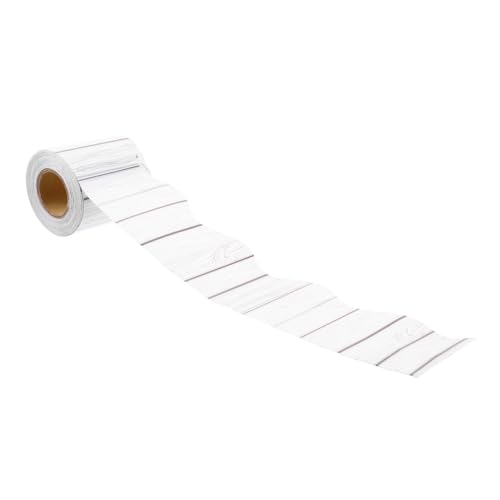 DOITOOL 1 Rolle Tafel-rand-aufkleber Planke Bulletin -brett Pinnwand Trimmen Pinnwand-grenzen Bulletin Board Vorräte Bulletin-umrandung Klassenzimmer Bulletin Board Decor Weiß Papier DOITOOL 1 Rolle Tafel-rand-aufkleber Planke Bulletin -brett Pinnwand Trimmen Pinnwand-grenzen Bulletin Board Vorräte Bulletin-umrandung Klassenzimmer Bulletin Board Decor Weiß Papier von DOITOOL