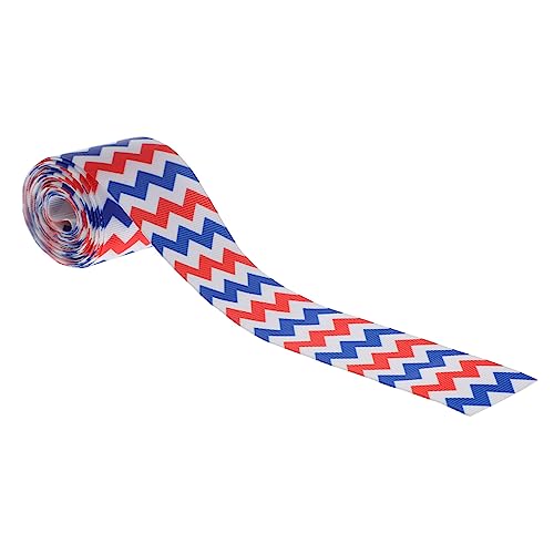 DOITOOL 1 Rolle Unabhängigkeitstagsband Goldenes Schlüsselband Für Männer Lustiges Party Wickelband Und Band 4 Samtband Kräuselband Zum Umwickeln Von Ketten Pride Gazeband Tüll von DOITOOL