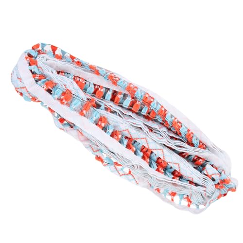 DOITOOL 1 Rolle Waschbare Spitzenborte mit Quasten für Diy Bekleidungsdeko Langlebige und Atmungsaktive Stoffborte Yards pro Rolle für Kreative Nähprojekte von DOITOOL