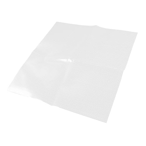 DOITOOL 1 Rolle Wasserlöslicher Kreuzstichfilm Handnäh-stabilisatoren Wasserlösliche Stickerei Wasserlöslicher Film Wasserlösliche Stabilisatoren Wasserlösliche Stickfolie Stoff Weiß von DOITOOL