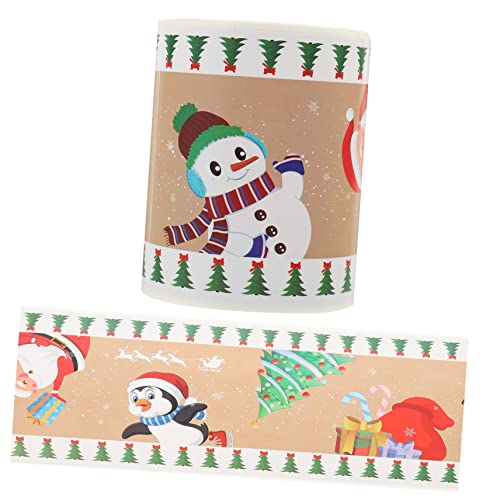 DOITOOL 1 Rolle Weihnachtsbordüre Wandaufkleber Bunter Kleber Von Wandaufklebern Dekorative Weihnachtsaufkleber Weihnachtsbordüre Aufkleber Weihnachtsbordüre Kupferplattenaufkleber DOITOOL 1 Rolle Weihnachtsbordüre Wandaufkleber Bunter Kleber Von Wandaufklebern Dekorative Weihnachtsaufkleber Weihnachtsbordüre Aufkleber Weihnachtsbordüre Kupferplattenaufkleber von DOITOOL
