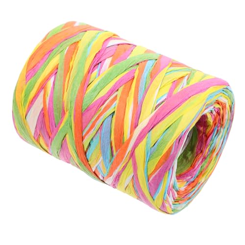 DOITOOL 1 Rolle Zeichnungslinie für Papierseil Bastband Papierband Verpackungspapierseil Band zum Verpacken DIY seil verpackung papier schnur DIY Packseil dekoratives Band Bastseil von DOITOOL
