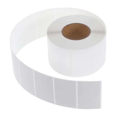 DOITOOL 1 Rolle selbstklebendes Etikett Versandetikettenpapier Kodierungsetikett für Thermodirekt-Etiketten klebrige Thermoetiketten Thermaldrucker -Etiketten Weiß von DOITOOL