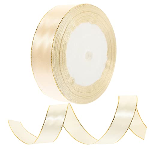 DOITOOL 1 Rollenbox Phnom Penh Band Neuheit Geschenkband Party-Geschenkbänder elegant Streifen seidenband ribbon dekoration kreative Kuchenbänder dekoratives Band Polyester Beige DOITOOL 1 Rollenbox Phnom Penh Band Neuheit Geschenkband Party-Geschenkbänder elegant Streifen seidenband ribbon dekoration kreative Kuchenbänder dekoratives Band Polyester Beige von DOITOOL