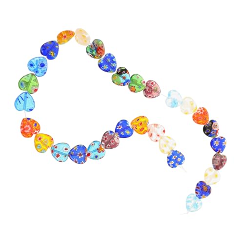 DOITOOL 1 Saite Armband Glasperlen Lose Perlen Aus Glas Perlen Zum Basteln Perlen Für Schmuckhersteller Basteln Von Perlen Farbige Glasperlen Verschiedene Perlen Für Die Schmuckherstellung von DOITOOL