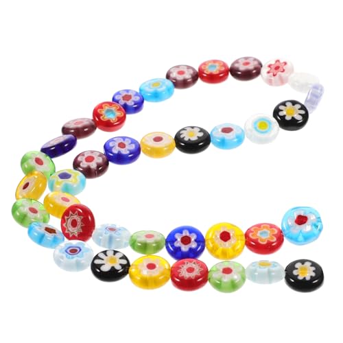 DOITOOL 1 Saite Diy Blütenperlen Armband Glasperlen zum Auffädeln für Schmuckherstellung und Bastelprojekte pro Strang Vielseitig Einsetzbar DOITOOL 1 Saite Diy Blütenperlen Armband Glasperlen zum Auffädeln für Schmuckherstellung und Bastelprojekte pro Strang Vielseitig Einsetzbar von DOITOOL