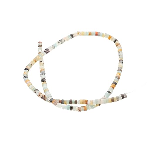 DOITOOL 1 Saite Flache Runde Steinperlen Abstandshalter für Diy Schmuckherstellung Hochwertige Lose Perlen für Kreative Bastelprojekte Leicht und Tragbar für Armbänder und DOITOOL 1 Saite Flache Runde Steinperlen Abstandshalter für Diy Schmuckherstellung Hochwertige Lose Perlen für Kreative Bastelprojekte Leicht und Tragbar für Armbänder und von DOITOOL