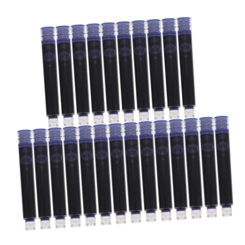 DOITOOL 1 Satz 200 Stück Tintenbeutel (f) Tintenstift Nachfüllungen schwarze Tinte Zubehör für Füllfederhalter Brunnenstift -Tintenkonverter Stift kurz Ersatz für Füllfederhalter Plastik von DOITOOL