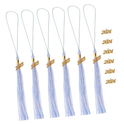 DOITOOL 1 Satz Abschluss -Quasten -Dekoration Kappe Zubehör für den akademischen Abschluss Hutquasten für den akademischen Abschluss 2023 Quastenabschluss Polyester Blue DOITOOL 1 Satz Abschluss -Quasten -Dekoration Kappe Zubehör für den akademischen Abschluss Hutquasten für den akademischen Abschluss 2023 Quastenabschluss Polyester Blue von DOITOOL