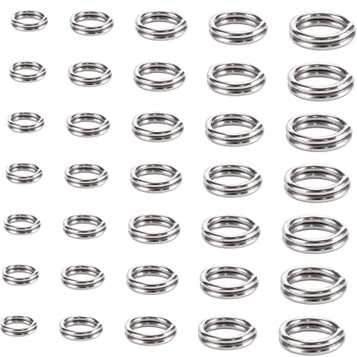 DOITOOL 1 Satz Anti-rust-stecker Teilt Herstellung Zubehör Für Kunsthandwerk Schlüsselringe Biegeringe Selber Basteln Gespaltene Ringe Angeln Schmuckringe Machen Rostfreier Stahl 500 Stück DOITOOL 1 Satz Anti-rust-stecker Teilt Herstellung Zubehör Für Kunsthandwerk Schlüsselringe Biegeringe Selber Basteln Gespaltene Ringe Angeln Schmuckringe Machen Rostfreier Stahl 500 Stück von DOITOOL