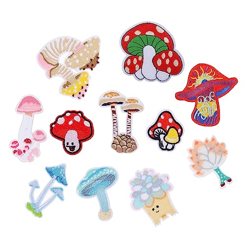 DOITOOL 1 Satz Aufbügelbare Patches Selbstklebende Applikationen Für Kleidung Hüte Hosen Und Schuhe Für Diy Projekte Und Bastelarbeiten 11 Stück von DOITOOL