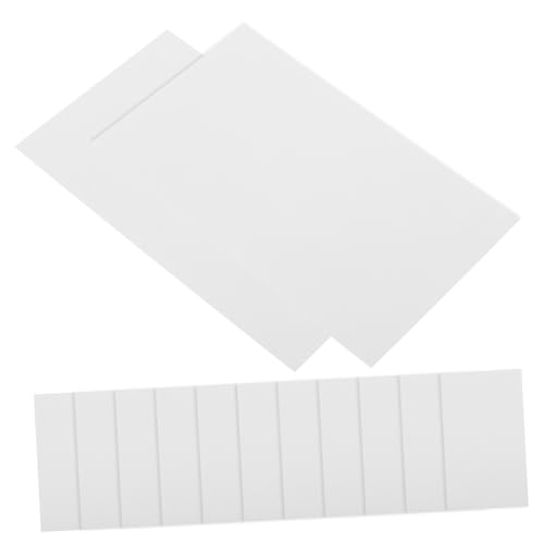DOITOOL 1 Satz Blanko Karten Leere Karteikarten Für Diy Bastelprojekte Notizen Und Vokabeln Für Studenten Und Kreative Anwendungen Boxen Mit Je Karten 200 Stück von DOITOOL