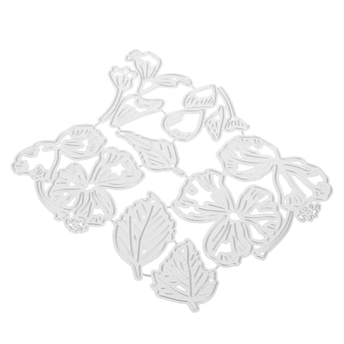 DOITOOL 1 Satz Blütenförmige Stanzschablone Kohlenstoffstahl Diy Schneidform für Scrapbooking und Kartenherstellung für Bastelprojekte von DOITOOL