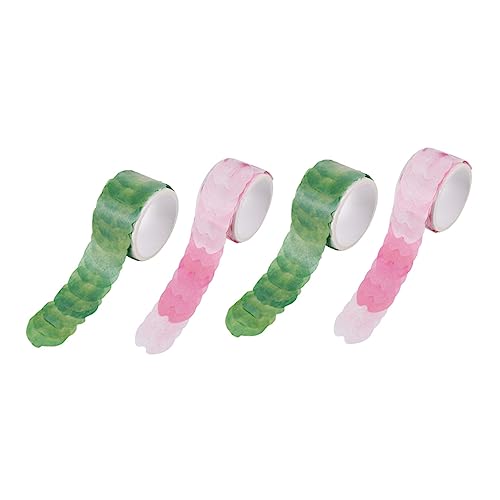 DOITOOL 1 Satz Blumen Papierklebeband Diy Blüten Washi Tape Für Scrapbooking Basteln Und Dekoration Hochwertiges Dekoratives Klebeband Für Journals Und 4rollen DOITOOL 1 Satz Blumen Papierklebeband Diy Blüten Washi Tape Für Scrapbooking Basteln Und Dekoration Hochwertiges Dekoratives Klebeband Für Journals Und 4rollen von DOITOOL