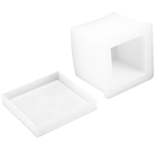 DOITOOL 1 Satz Blumenkübel Silikonform Set mit Untersetzer DIY Pflanzer Gießform für Kreative Blumenarrangements Leicht zu Entformen für Anfänger und Profis Geeignet von DOITOOL
