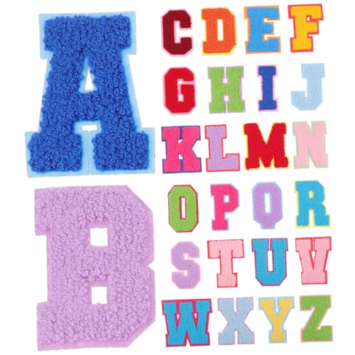 DOITOOL 1 Satz Bügel Patches Mit Buchstaben Diy Stoffetiketten Für Kleidung Kreative Applikationen Und Bastelprojekte Zum Aufbügeln Und Dekorieren Von Textilien 26 Stück DOITOOL 1 Satz Bügel Patches Mit Buchstaben Diy Stoffetiketten Für Kleidung Kreative Applikationen Und Bastelprojekte Zum Aufbügeln Und Dekorieren Von Textilien 26 Stück von DOITOOL