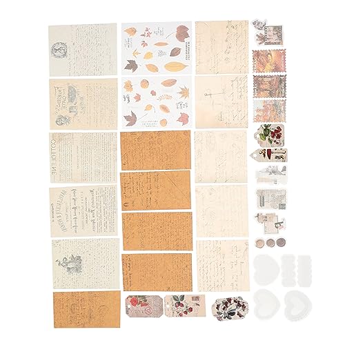 DOITOOL 1 Satz Celebrity Series Scrapbook Hintergrundpapier mit Pet Aufklebern DIY Materialien für Journaling Fotoalben und Bastelprojekte Langlebiges und Sicheres Papier für Persönliche von DOITOOL