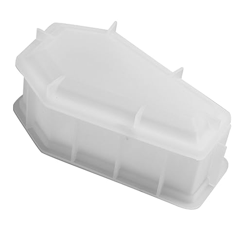 DOITOOL 1 Satz Coffin Box Mold Diy Silikonform für Epoxidharz Kreative Aufbewahrungsbox für Halloween Deko Schmuckherstellung und Handwerksprojekte Einfach zu Entformen Hautfreundlich von DOITOOL