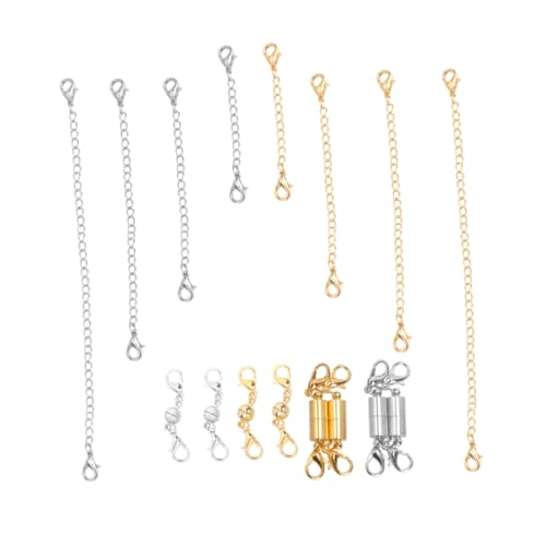 DOITOOL 1 Satz Cylindrischer Magnetverschluss für Gold Silber Verlängerungskette mit Lobster Verschluss Diy Schmuckzubehör Bild DOITOOL 1 Satz Cylindrischer Magnetverschluss für Gold Silber Verlängerungskette mit Lobster Verschluss Diy Schmuckzubehör Bild von DOITOOL