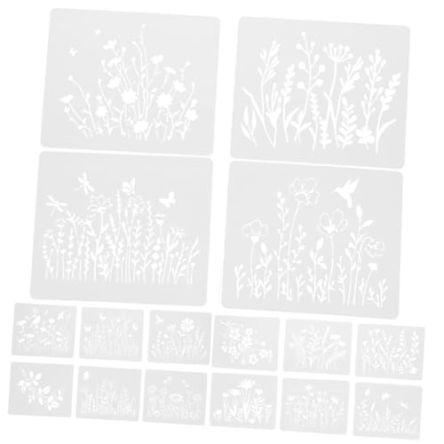 DOITOOL 1 Satz DIY Schablonen Wiederverwendbare Malvorlagen für Bastelprojekte Teilig für Wände Scrapbooking und Mehr für Kunstliebhaber DOITOOL 1 Satz DIY Schablonen Wiederverwendbare Malvorlagen für Bastelprojekte Teilig für Wände Scrapbooking und Mehr für Kunstliebhaber von DOITOOL
