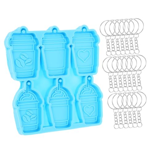DOITOOL 1 Satz DIY Silikonform für Kaffeetassen und Schlüsselanhänger Teiliges Flexibles Gießform Material für Bastelprojekte für Trinkbecher Dekorationen DOITOOL 1 Satz DIY Silikonform für Kaffeetassen und Schlüsselanhänger Teiliges Flexibles Gießform Material für Bastelprojekte für Trinkbecher Dekorationen von DOITOOL