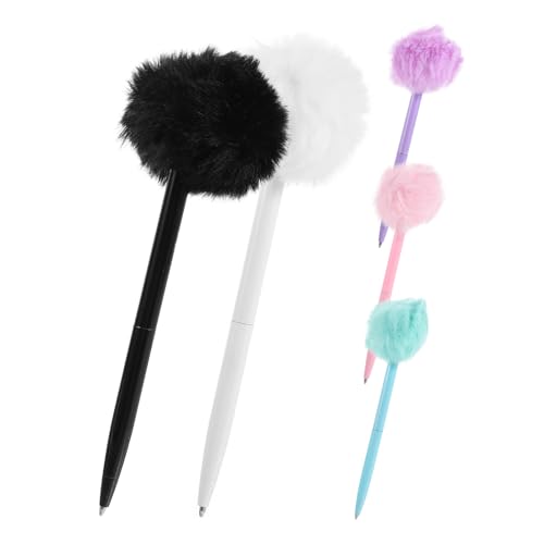 DOITOOL 1 Satz Das Entpacken Süßer Stift Süße Stifte Dekorative Kugelschreiber Süßer Kugelschreiber Süßes Stationäres Zeichenstifte Kawaii Pen Süße Cartoonstifte Pp 5 Stück von DOITOOL