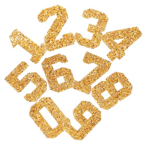 DOITOOL 1 Satz Digitale Diamantaufkleber Kleidung Name Stickerei gestickte Applikationen Strass-Patches zarte Fellflecken Strasssteine aufbügeln abriebfeste Fellflecken Golden DOITOOL 1 Satz Digitale Diamantaufkleber Kleidung Name Stickerei gestickte Applikationen Strass-Patches zarte Fellflecken Strasssteine aufbügeln abriebfeste Fellflecken Golden von DOITOOL