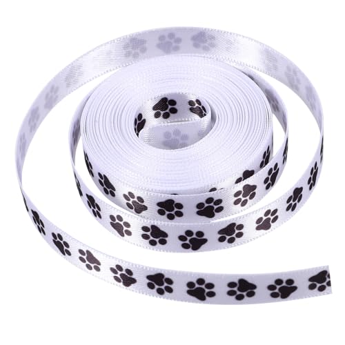 DOITOOL 1 Satz Diy Geschenkband Mit Pfotenmuster Breit Für Bastelarbeiten Und Dekorationen Vielseitig Einsetzbar Für Projekte 2rollen DOITOOL 1 Satz Diy Geschenkband Mit Pfotenmuster Breit Für Bastelarbeiten Und Dekorationen Vielseitig Einsetzbar Für Projekte 2rollen von DOITOOL