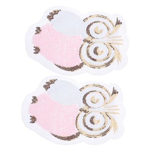 DOITOOL 1 Satz Diy Katzenkopf Stickerei Aufnäher Dekorative Eule Applikationen Für Kleidung Taschen Und Accessoires Zum Reparieren Und Verzieren 2 Stück DOITOOL 1 Satz Diy Katzenkopf Stickerei Aufnäher Dekorative Eule Applikationen Für Kleidung Taschen Und Accessoires Zum Reparieren Und Verzieren 2 Stück von DOITOOL