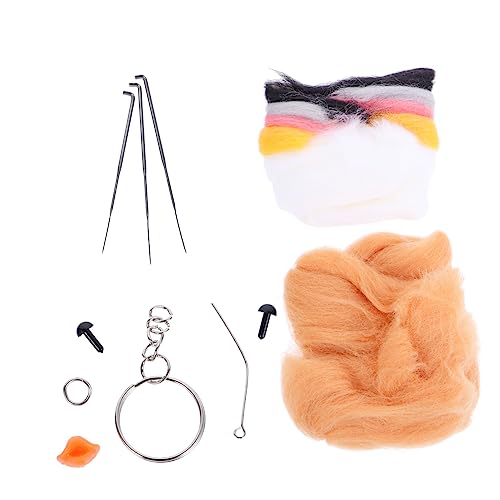 DOITOOL 1 Satz Diy Nadelfilzset Pinguinform mit Zubehör Bastelkit für Erwachsene für Handarbeit und Dekoration Hochwertige Wollfilzmaterialien Einfach zu Verwenden und Sicher von DOITOOL