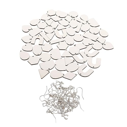 DOITOOL 1 Satz Diy Ohrhänger Sublimations Ohrhänger Blanko Doppelseitig Bedruckbar Kreative Ohrringe für und Bastelprojekte Langlebig und Individuell Gestaltbar von DOITOOL