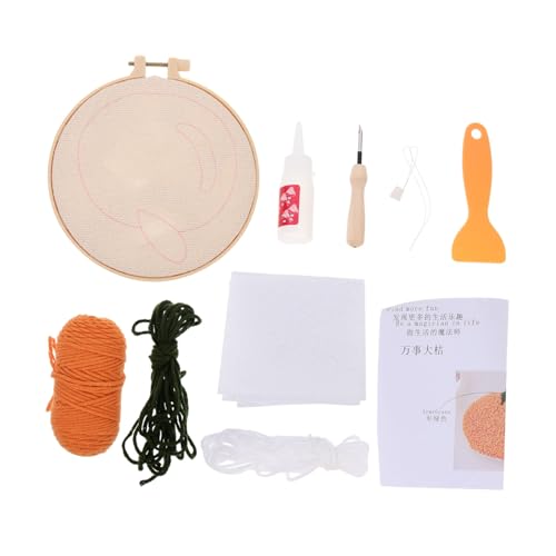 DOITOOL 1 Satz Diy Punch Needle Materialien für Untersetzer Detaillierter Anleitung für Gestaltung von Cup Mats mit Bunten Motiven DOITOOL 1 Satz Diy Punch Needle Materialien für Untersetzer Detaillierter Anleitung für Gestaltung von Cup Mats mit Bunten Motiven von DOITOOL