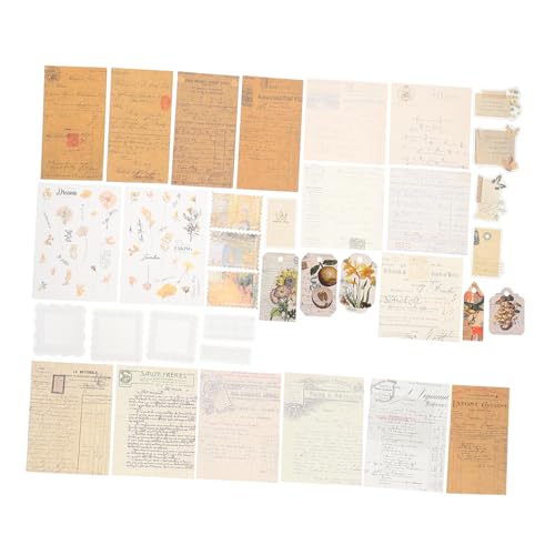 DOITOOL 1 Satz Diy Scrapbook Papier mit Aufklebern Handwerksmaterialien für Fotoalben Tagebücher und Karten Selbstklebend Vielseitig Einsetzbar für Bastelprojekte und Dekoration DOITOOL 1 Satz Diy Scrapbook Papier mit Aufklebern Handwerksmaterialien für Fotoalben Tagebücher und Karten Selbstklebend Vielseitig Einsetzbar für Bastelprojekte und Dekoration von DOITOOL
