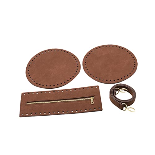 DOITOOL 1 Satz Diy Taschen Zubehörset Teiliges Häkelset mit PU Lederboden und Reißverschlussabdeckung für Taschenherstellung Nähprojekte Farbe DOITOOL 1 Satz Diy Taschen Zubehörset Teiliges Häkelset mit PU Lederboden und Reißverschlussabdeckung für Taschenherstellung Nähprojekte Farbe von DOITOOL