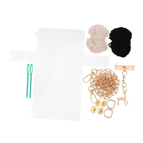 DOITOOL 1 Satz Diy-garnbeutel Stich Strickset Bausatz Bausätze Tasche Geldbörse Geldbeutel Stickerei Nähset Nähen Stoff Handgefertigtes Geldbörsen-accessoire Diy Liefert Baumwolle Black DOITOOL 1 Satz Diy-garnbeutel Stich Strickset Bausatz Bausätze Tasche Geldbörse Geldbeutel Stickerei Nähset Nähen Stoff Handgefertigtes Geldbörsen-accessoire Diy Liefert Baumwolle Black von DOITOOL