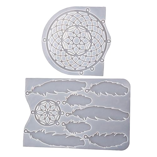 DOITOOL 1 Satz Dream Catcher Silikonform DIY Epoxidharz Gießform für Wanddekoration Kompatibel mit Verschiedenen Materialien für Kunstprojekte und Bastelarbeiten DOITOOL 1 Satz Dream Catcher Silikonform DIY Epoxidharz Gießform für Wanddekoration Kompatibel mit Verschiedenen Materialien für Kunstprojekte und Bastelarbeiten von DOITOOL