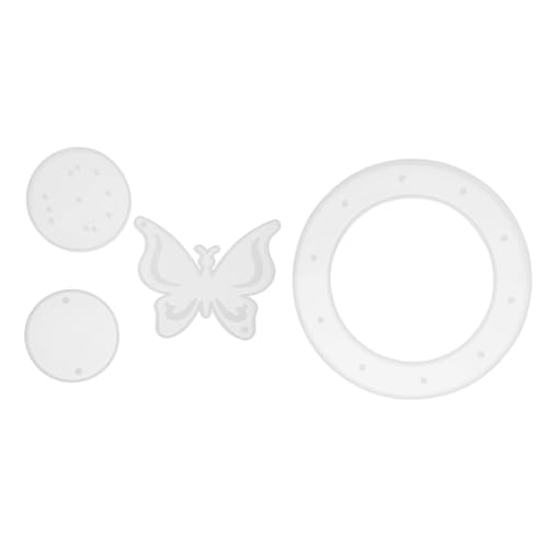 DOITOOL 1 Satz Epoxidharz Windspiel Form Mold für Diy Anhänger und Dekorationen Wiederverwendbar Einfach zu Reinigen für Bastelprojekte von DOITOOL