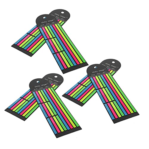 DOITOOL 1 Satz Fluoreszierende Haftnotizen Klebestreifen Registerkarten Für Seitenmarkierungen Etiketten-textmarker-streifen Textmarker-bänder Buchkommentar-kit Das Haustier 6 Stück DOITOOL 1 Satz Fluoreszierende Haftnotizen Klebestreifen Registerkarten Für Seitenmarkierungen Etiketten-textmarker-streifen Textmarker-bänder Buchkommentar-kit Das Haustier 6 Stück von DOITOOL