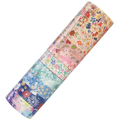 DOITOOL 1 Satz Frische Blumenmuster Washi Tape Dekorative Klebebänder Für Diy Bastelarbeiten Scrapbooking Und Projekte Vielseitige Selbstklebende Designs Für Gestaltung 9rollen DOITOOL 1 Satz Frische Blumenmuster Washi Tape Dekorative Klebebänder Für Diy Bastelarbeiten Scrapbooking Und Projekte Vielseitige Selbstklebende Designs Für Gestaltung 9rollen von DOITOOL