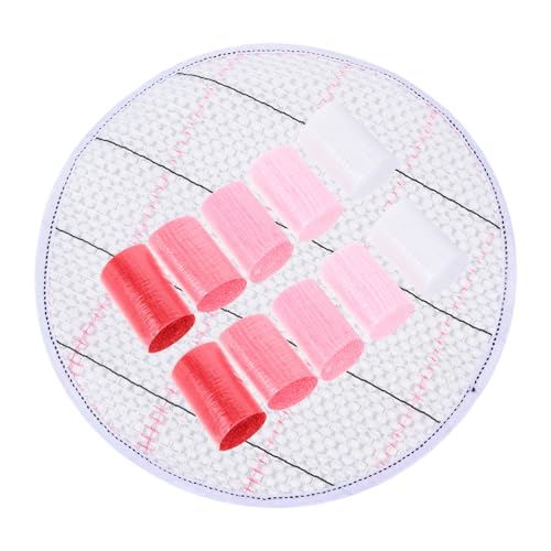 DOITOOL 1 Satz Garnteppichmatte Nähen wolle Stricken Tuften Stickerei Stoff Stich Häkelgarn für Anfänger Armstrickgarn Garn zum Häkeln Webgarn DIY Garn Quiltmatte Acryl rot DOITOOL 1 Satz Garnteppichmatte Nähen wolle Stricken Tuften Stickerei Stoff Stich Häkelgarn für Anfänger Armstrickgarn Garn zum Häkeln Webgarn DIY Garn Quiltmatte Acryl rot von DOITOOL