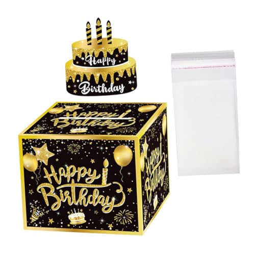 DOITOOL 1 Satz -Geschenkbox Fröhlich Gegenwärtig Geburtstage süß Kasse Geldbeutel herausziehen Geld holt Geschenkschachteln heraus Geburtstagsgeld herausziehen Papier DOITOOL 1 Satz -Geschenkbox Fröhlich Gegenwärtig Geburtstage süß Kasse Geldbeutel herausziehen Geld holt Geschenkschachteln heraus Geburtstagsgeld herausziehen Papier von DOITOOL