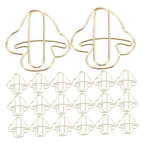 DOITOOL 1 Satz Goldene Büroklammer Aktenklammern Datei-clip Dekorative Büroklammern Dokumentclips Papierclip Dekorative Clips Dekorative Banknotenklemme Bürodesk -zubehör Eisen 20 Stück DOITOOL 1 Satz Goldene Büroklammer Aktenklammern Datei-clip Dekorative Büroklammern Dokumentclips Papierclip Dekorative Clips Dekorative Banknotenklemme Bürodesk -zubehör Eisen 20 Stück von DOITOOL