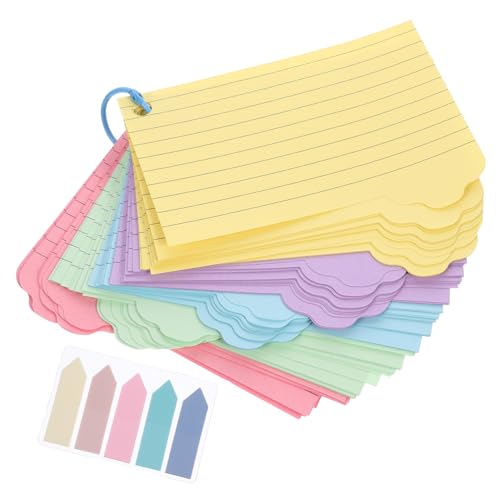 DOITOOL 1 Satz Haftnotizen Für Karteikarten Stanzen Trocken Abwischbare Karteikarten Lochkarten Stichwort Farbig Süße Karteikarten Leere Notizkarten Ringe Leere Karteikarten Papier DOITOOL 1 Satz Haftnotizen Für Karteikarten Stanzen Trocken Abwischbare Karteikarten Lochkarten Stichwort Farbig Süße Karteikarten Leere Notizkarten Ringe Leere Karteikarten Papier von DOITOOL
